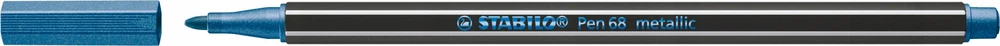 Stabilo Rašiklis PEN 68 metallic mėlynas