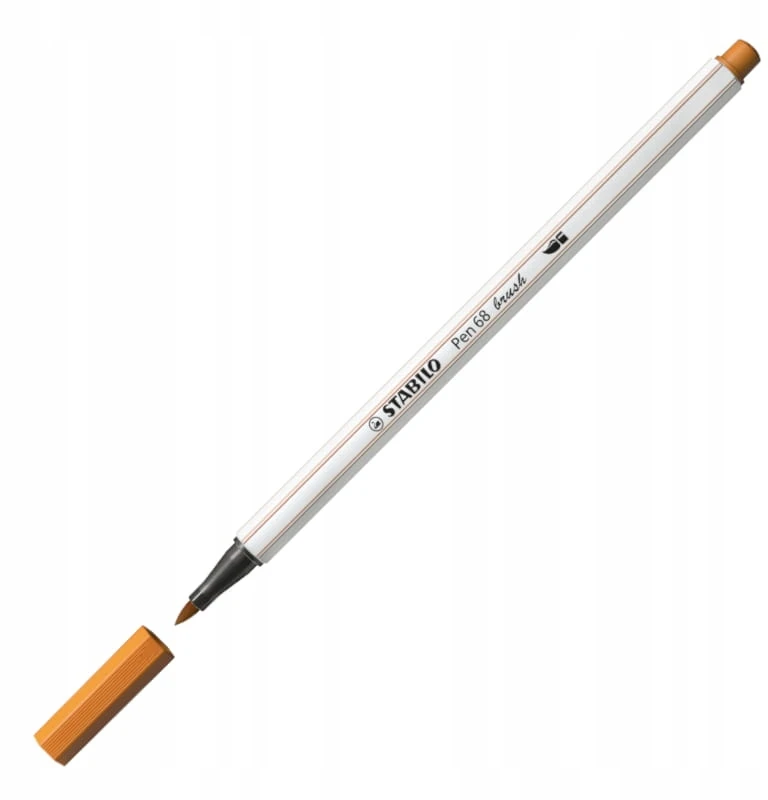 Stabilo Teptukinis flomasteris PEN 68 šv.rudas