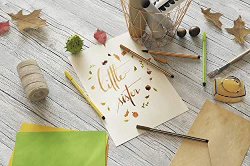 Stabilo Pieštukas - PEN - 68 - Vidutinė smailė 1 mm - Ruda spalva - Vandens pagrindu pagaminta rašalas