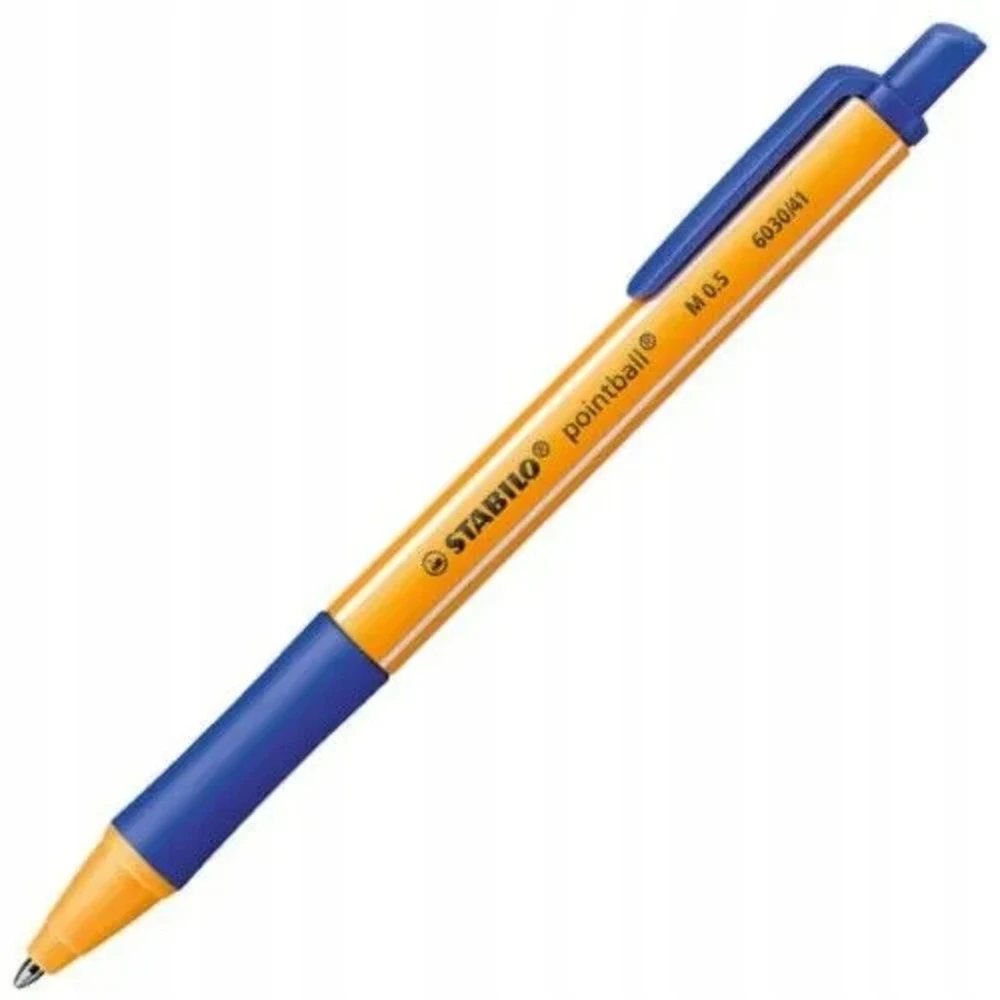 Stabilo Pointball 6030/41 mėlynas rašiklis, 0.5mm