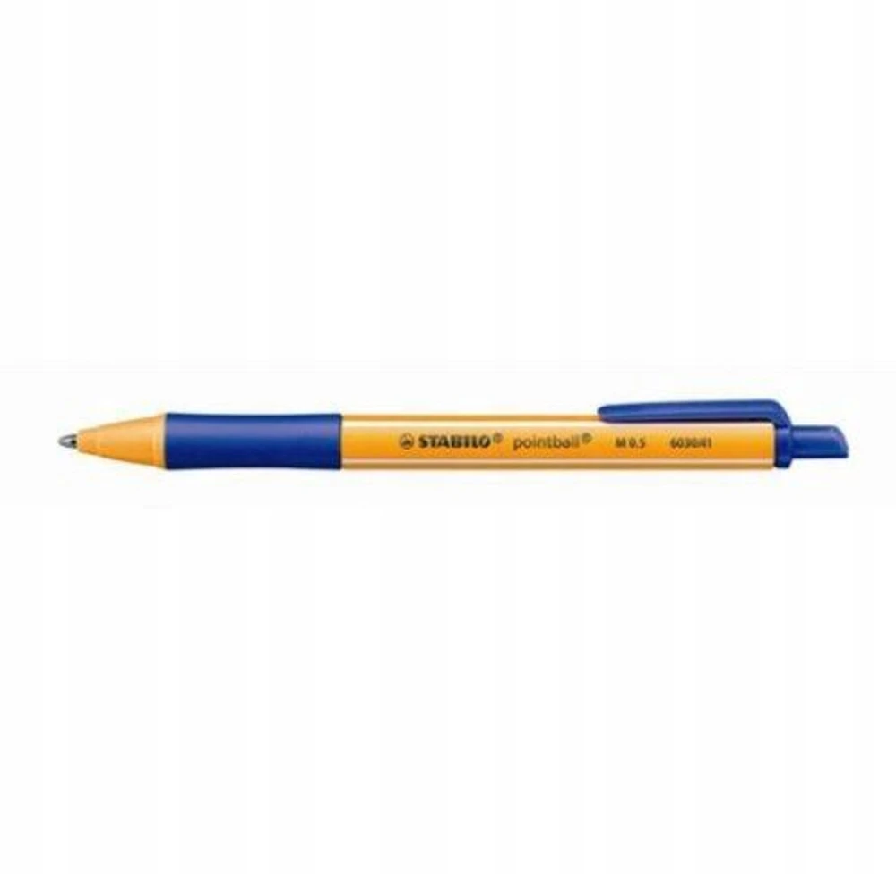 Stabilo Pointball 6030/41 mėlynas rašiklis, 0.5mm