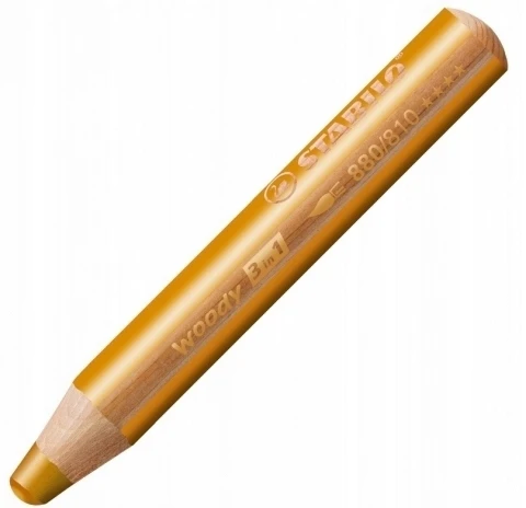 Stabilo Woody 3in1 storos spalvos kreidelė, 880/100
