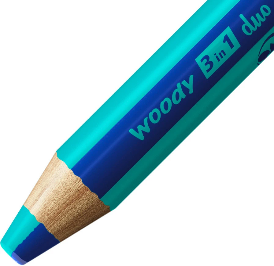 Stabilo Woody spalvos kreidelė - ultramarino turkis