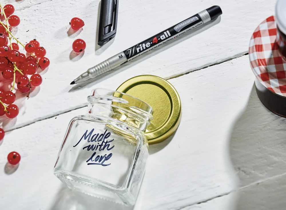 Stabilo Write-4-all M permanentinis markeris, mėlynas