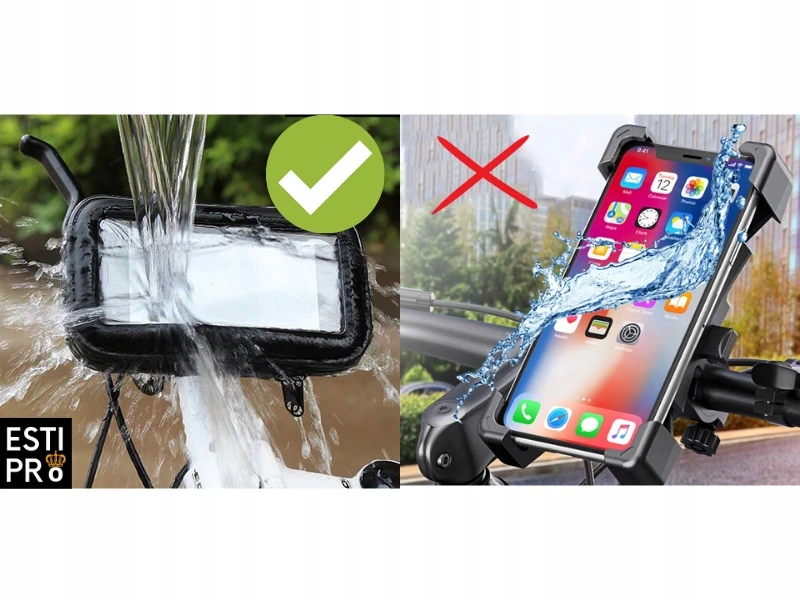 STABIUS DVIRAČIO/MOTOCIKLO TELEFONO LAIKIKLIS Maitinimas dviračio telefonui