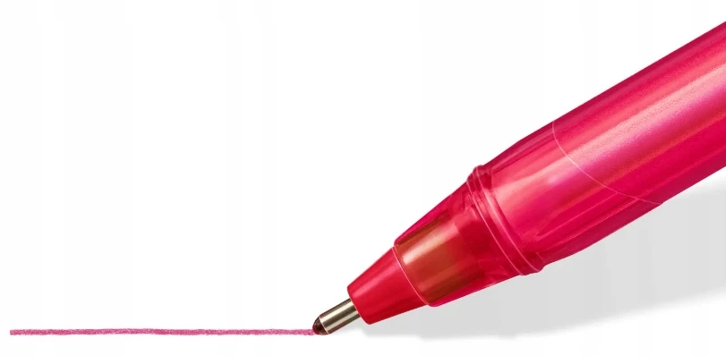 Staedtler 10 spalvų trinkelės formos rašikliai, M dydžio linija