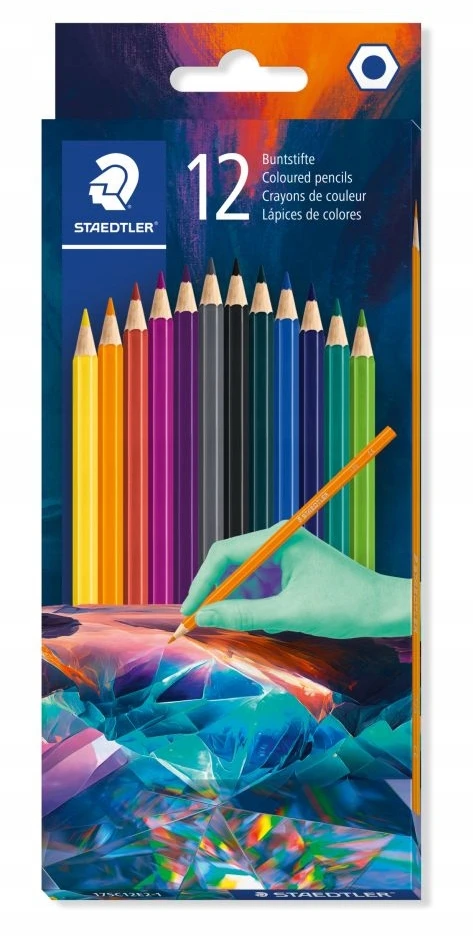 Staedtler "175 C" spalvoti pieštukai, 12 vnt. rinkinys