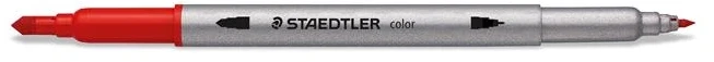„Staedtler 3200 TB36“ dvigubo pluošto tapytojas (du patarimai siauroms ir plačioms linijoms, skaidrus faltui su 36 ryškiomis spalvomis)