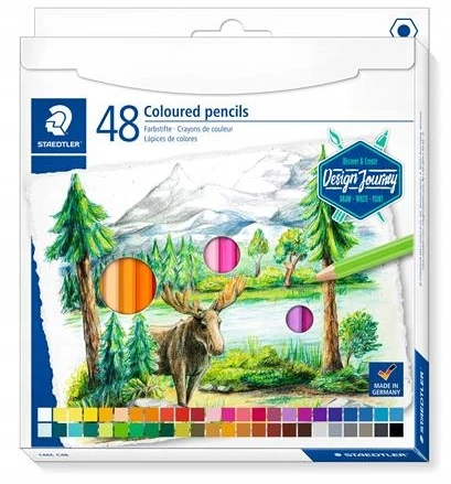 Staedtler Design Journey spalvoti pieštukai, 48 vnt.