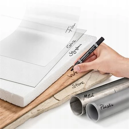 Permanentinis žymeklis STAEDTLER LUMOCOLOR DUO 348, JUODA