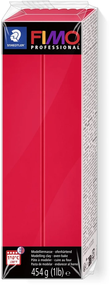 Staedtler FIMO Professional 454 g raudona