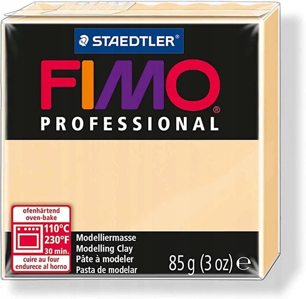 Staedtler Fimo Professional 85g modeliavimo masė, "chamois" spalva