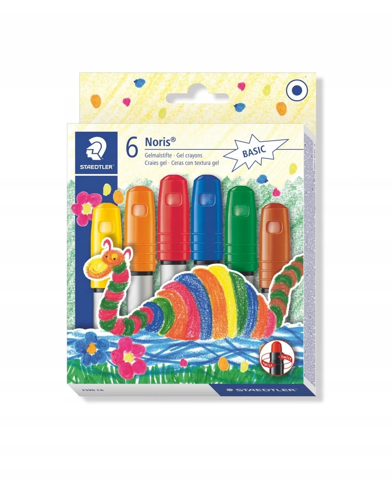 Staedtler Gelinės kreidelės Staedler, 6 spalvų