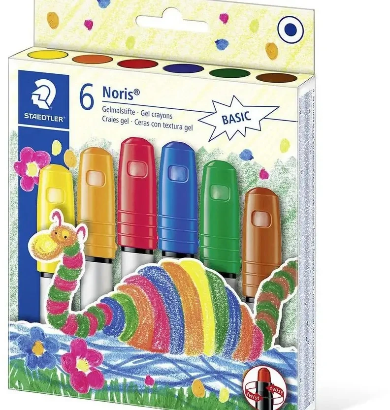 Staedtler Gelinės kreidelės Staedler, 6 spalvų