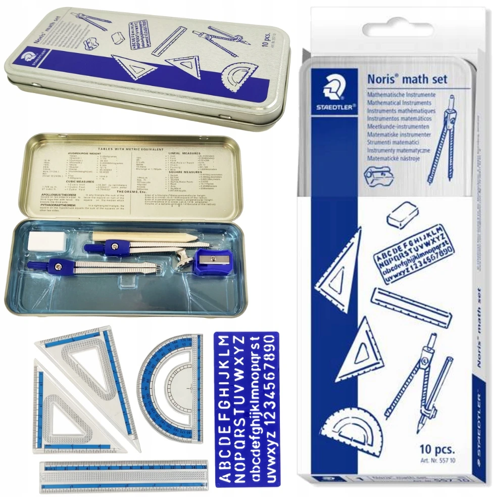 Staedtler geometrinių indų rinkinys