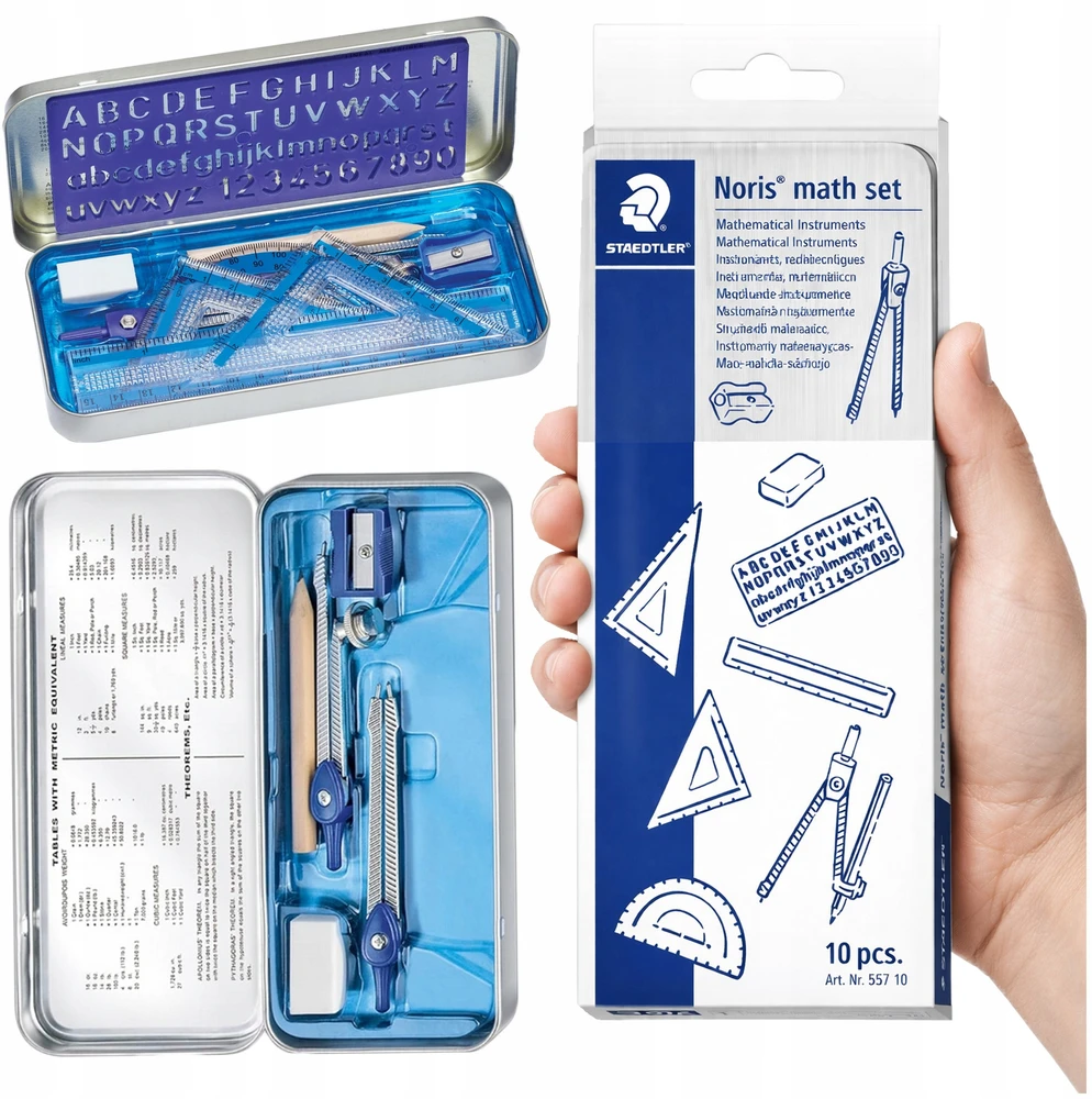 Staedtler geometrinių indų rinkinys