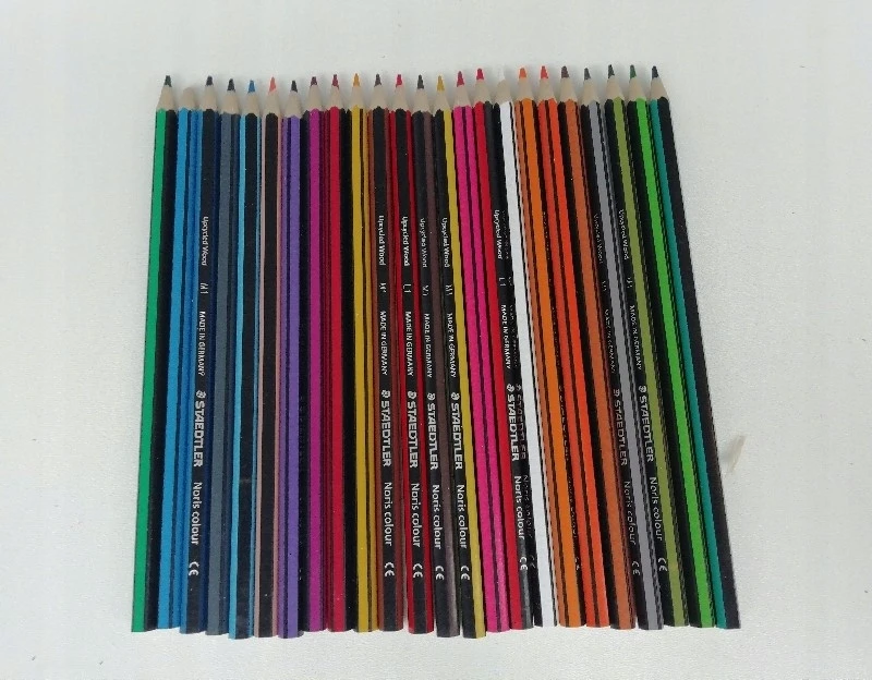 Staedtler kreidelės 24 spalvų, nelūžtančios, Wopex