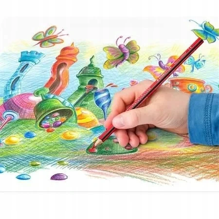 Staedtler kreidelės 24 spalvų, nelūžtančios, Wopex