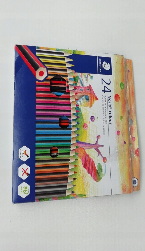 Staedtler kreidelės 24 spalvų, nelūžtančios, Wopex