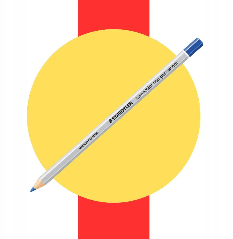 Staedtler Lumocolor Omnichrom pieštukai, tamsiai mėlyni