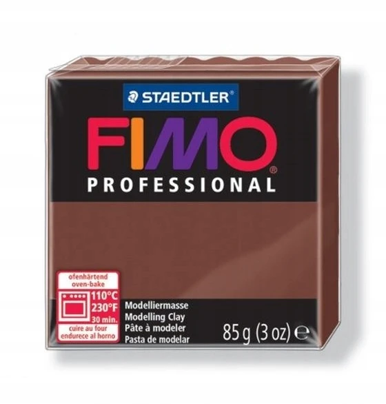 Staedtler Modeliavimo pasta - Fimo - Šokoladas - 85 g - Kietėja orkaitėje - Uždarytas pakavimas