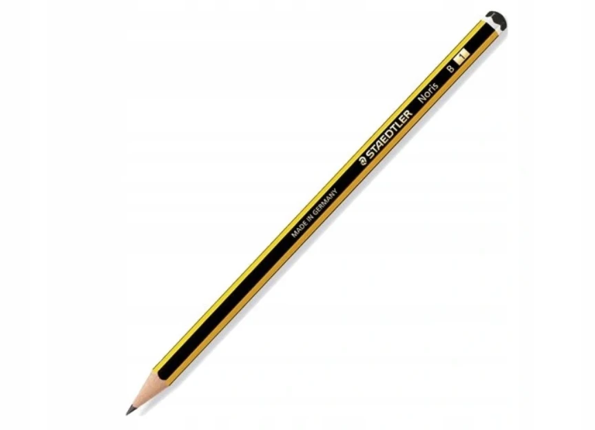 Staedtler Noris grafitinis pieštukas, kietumas B, šešiakampis