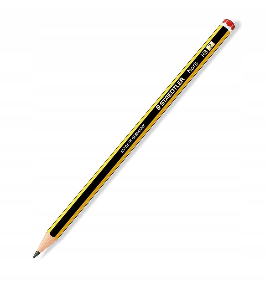 Staedtler Noris spalvoti pieštukai, 12 vnt., su trintuku ir pieštuku