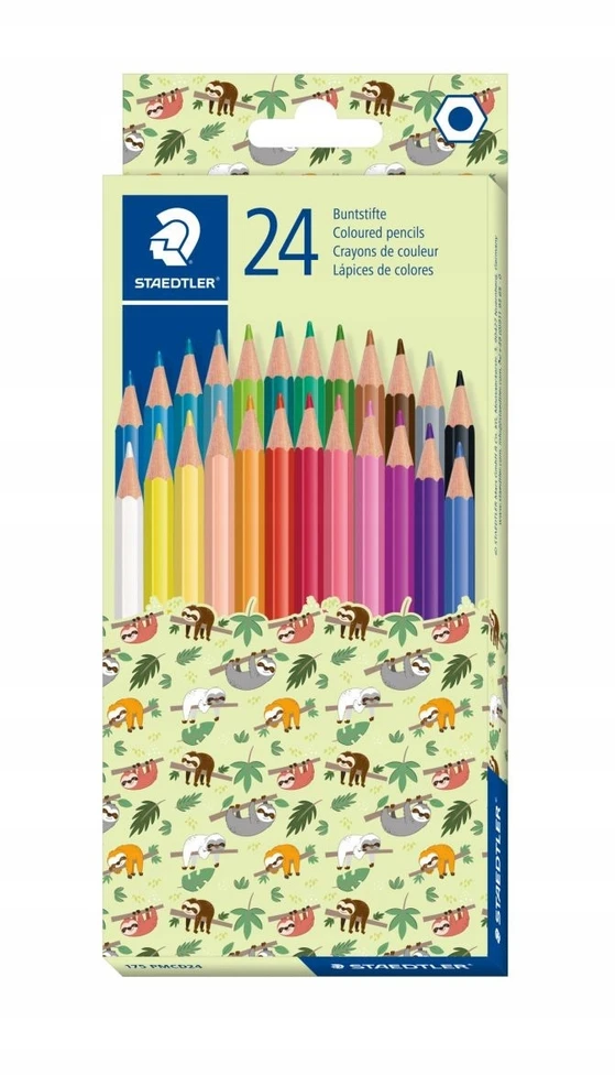 Staedtler spalvinami pieštukai, 24 vnt.