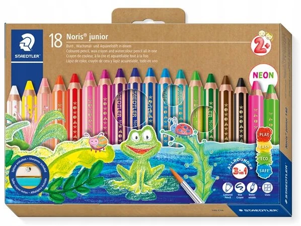 Staedtler Spalvoti pieštukai 18 spalvų