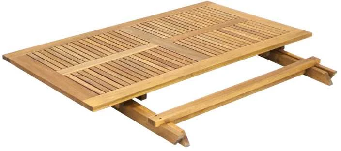 Home4You Stalas FINLAY 110x70x74,5cm, akacijos spalvos