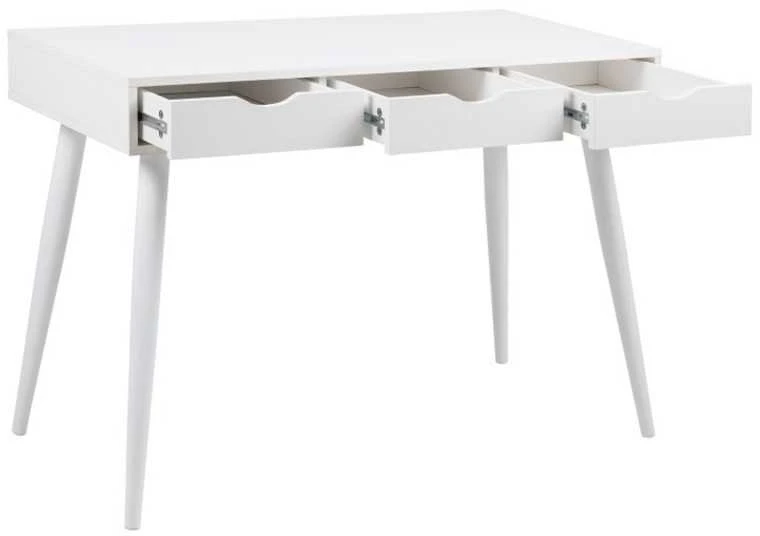 Home4You Stalas NEPTUN su 3 stalčiais 110x50xH77 cm