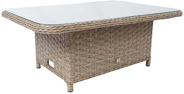 Home4You stalviršis PACIFIC 120x80xH46/65cm