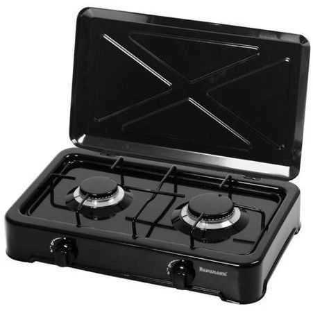 Ravanson K-02T kaitlentė Baltas Countertop Gas 2 zona(s)