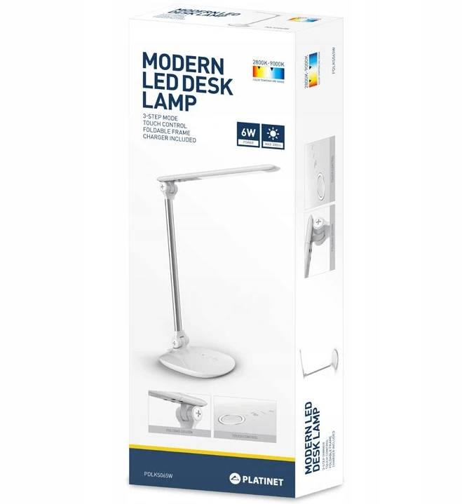 Stalinė LED lempa Platinet PDLKS065W