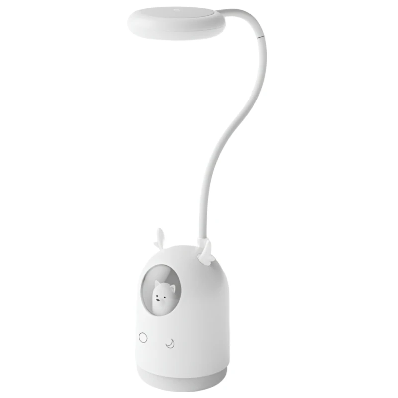 Stalinė lempa led BESK SM-860 5W RGB Įkraunama Balta