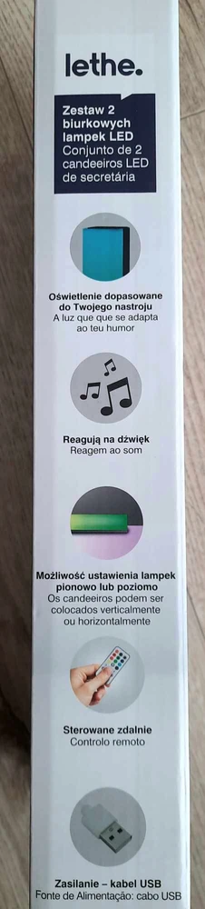 Stalinė lempa Lethe wielokolorowy 5 W