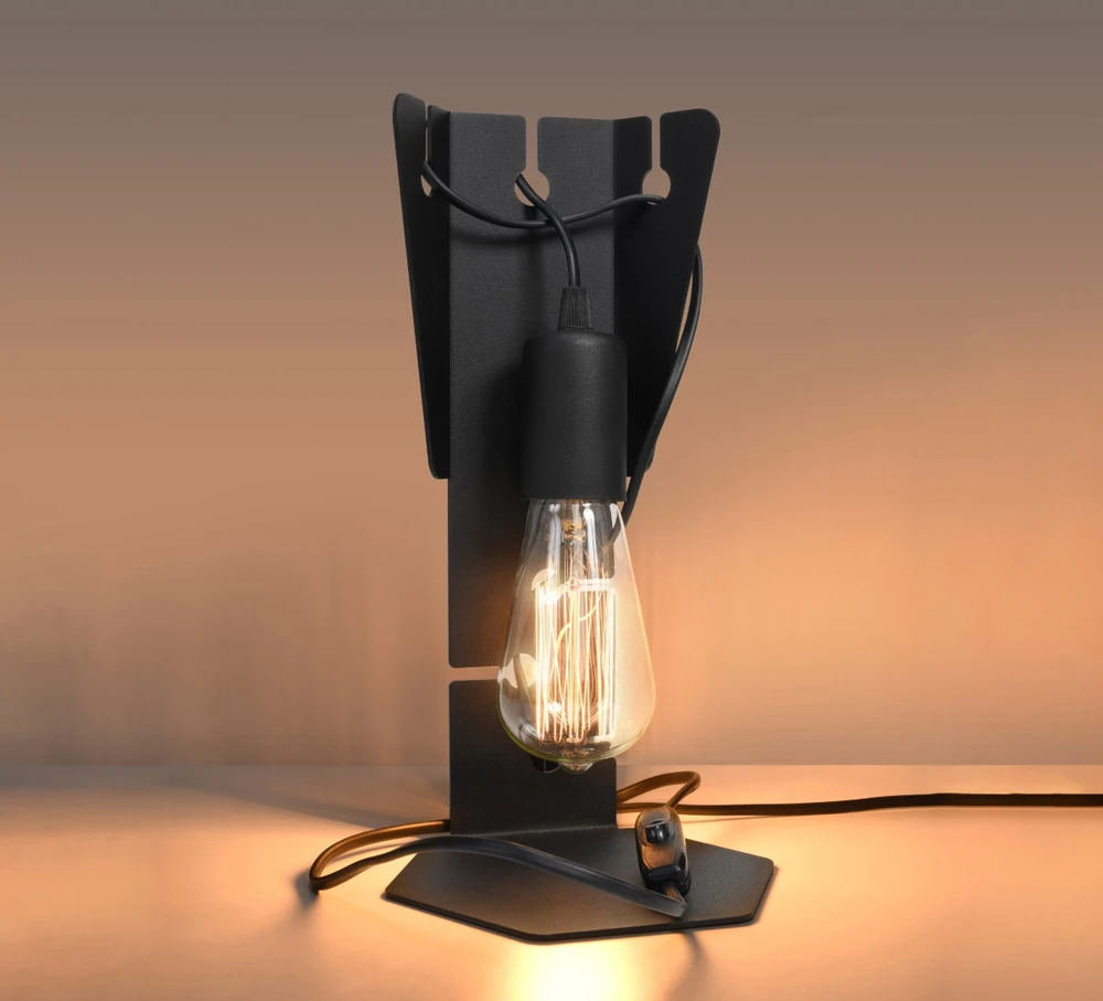 Sollux Lighting Stalo lempa ARBY juoda
