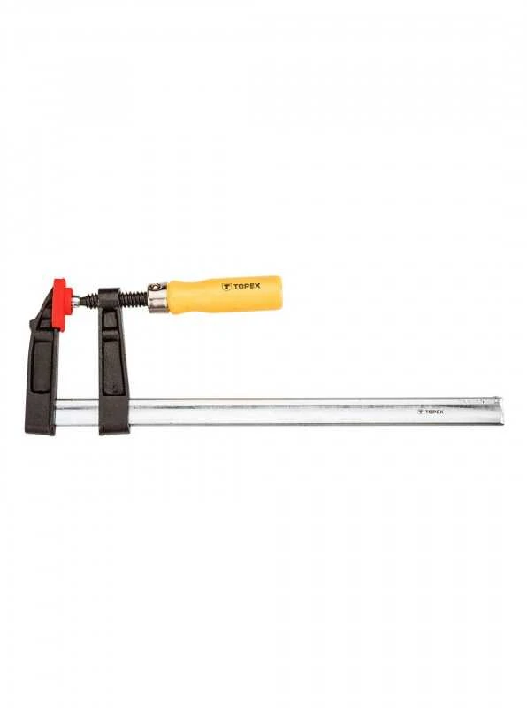 Spaustuvas stalinis, F, 80 x 300mm. TOPEX 12A120