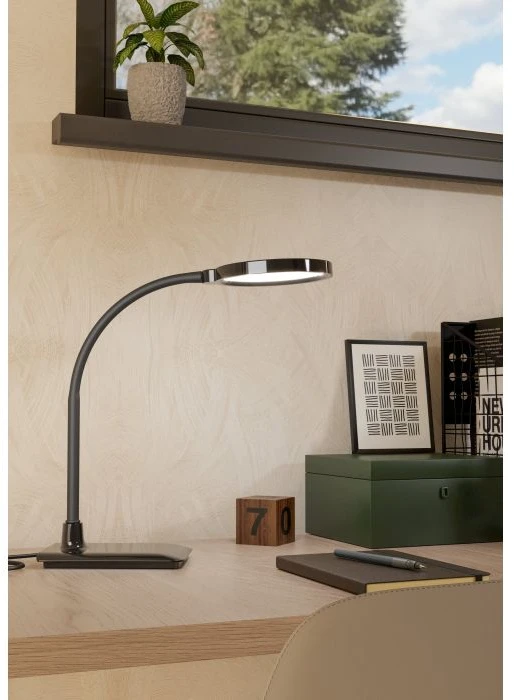 Stalinis LED šviestuvas TRIO LUPO, 5W 3500K 550lm su padidinimo stiklu baltas 35x13,5x30cm