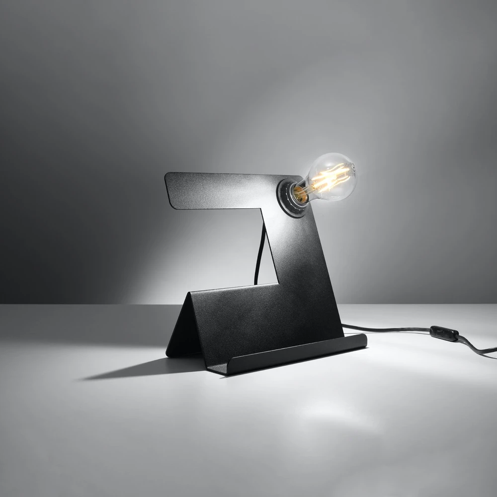 Sollux Lighting Stalinis šviestuvas INCLINE juodas