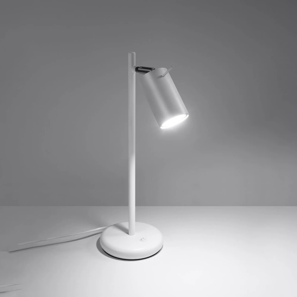 Sollux Lighting Stalo lempa RING balta