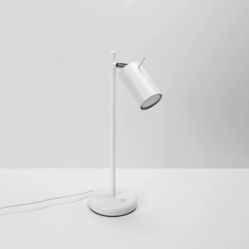 Sollux Lighting Stalo lempa RING balta