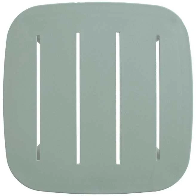 Home4You Staliukas MANGO 45x45xH40cm Žalsvai pilkas plastikas