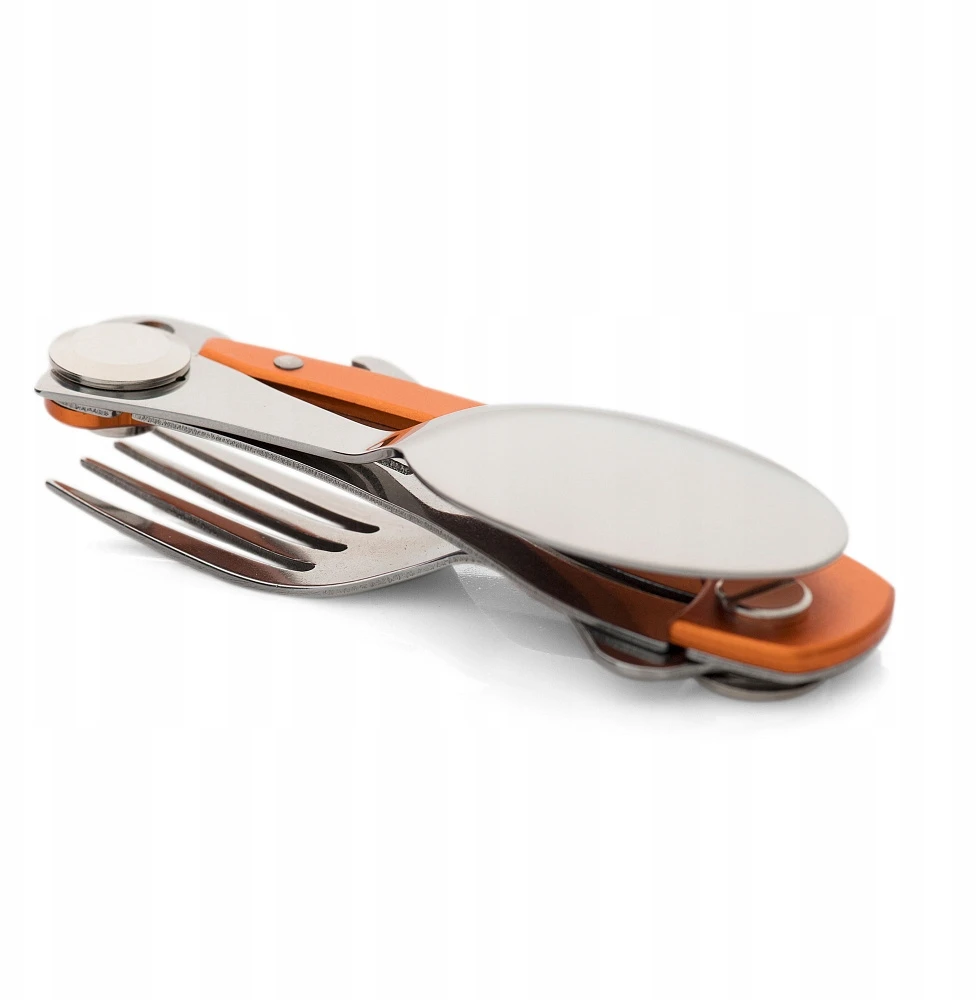 M-Tac Folding Cutlery Set Sulenkiamas valgymo įrankių rinkinys
