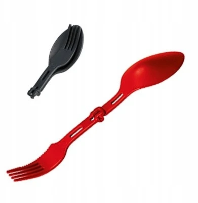 Valgymo įrankis Primus Folding Spork (Raudona)