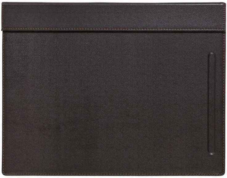 Kilimėlis Home4You Stalo padėkliukas WALTER, 34x45cm Ruda dirbtinė oda