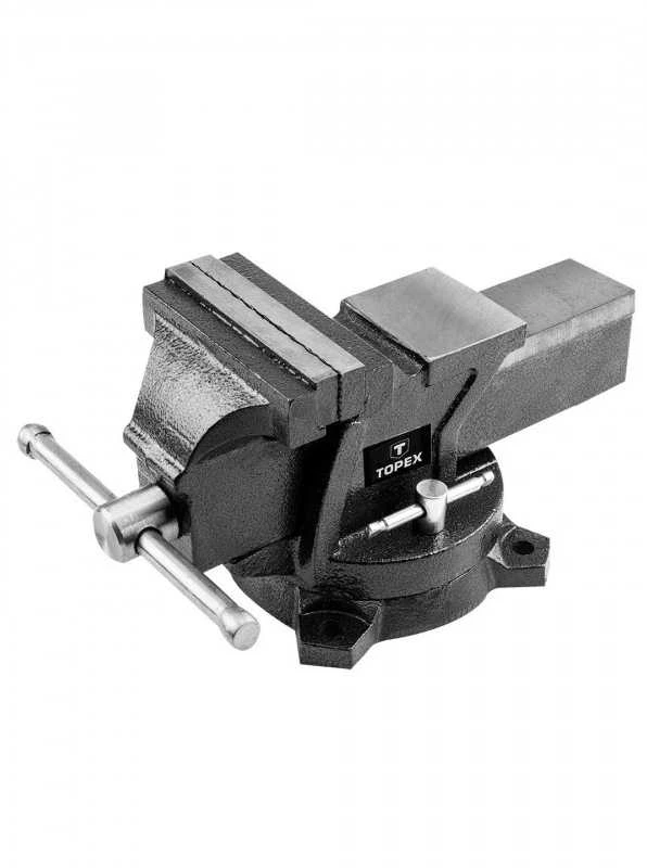 Topex sukamieji spaustukai su priekalu 125mm 07A212