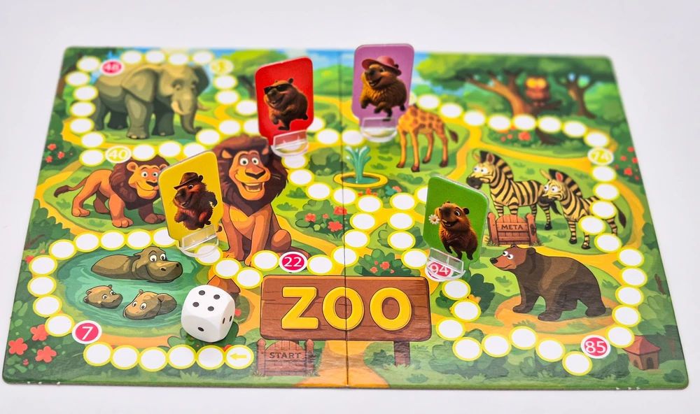 Alexander stalo žaidimas Kapibarai veikia – pabėgimas iš zoologijos sodo GR0898