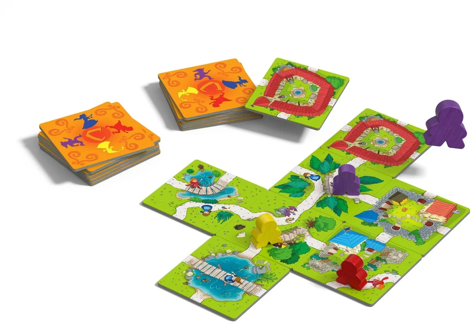 Brain Games Protų žaidimai Carcassonne Junior | LT/LV/EE/RU