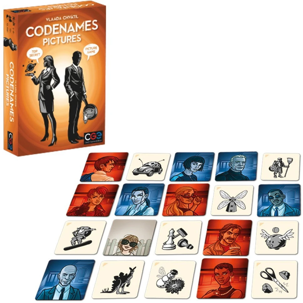 BRAIN GAMES kortų žaidimas Codenames pictures